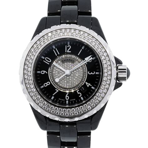 chanel watches black